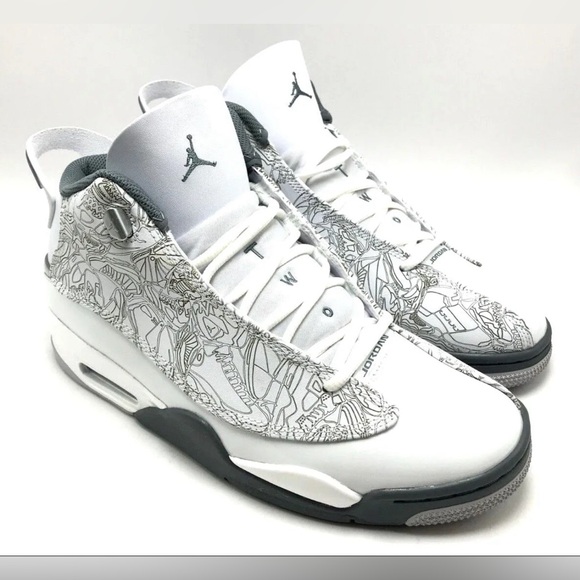 Air Jordan Dub Zero White/Metallic Silver/Cool Grey main image 4